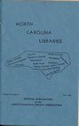 North Carolina Libraries, Vol. 10,  no. 4